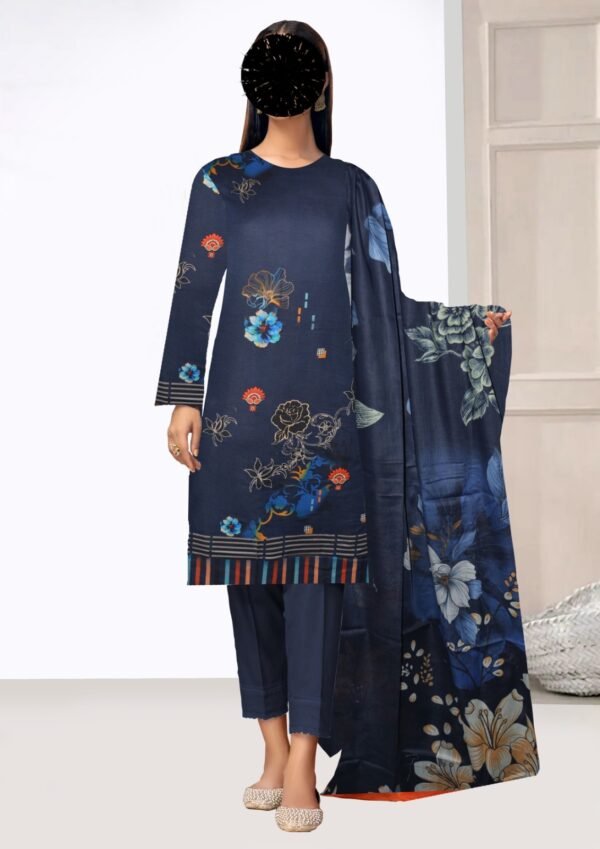 3pc Bana Doria Lawn - Image 4