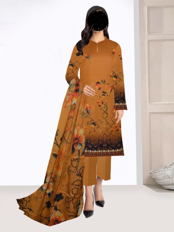 3pc Bana Doria Lawn - Image 6