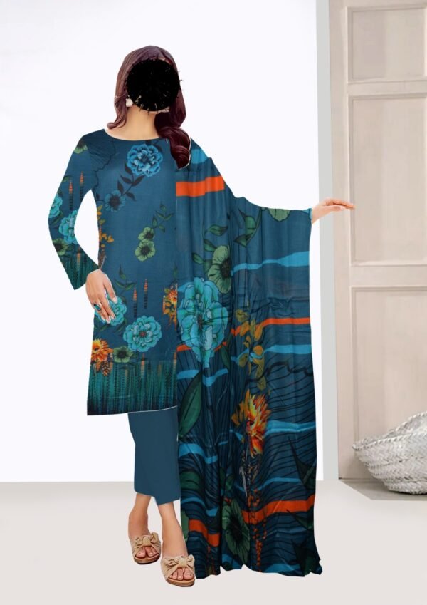 3pc Bana Doria Lawn - Image 11