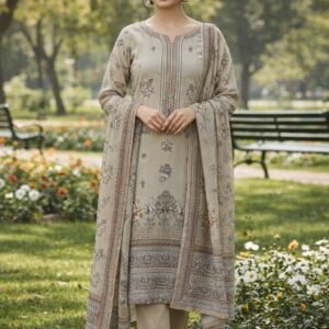 3pc Lawn Embroidered