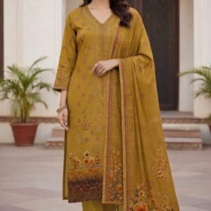 3pc Lawn Embroidered