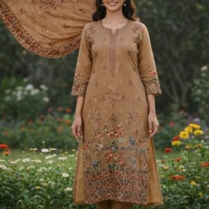 3pc Lawn Embroidered