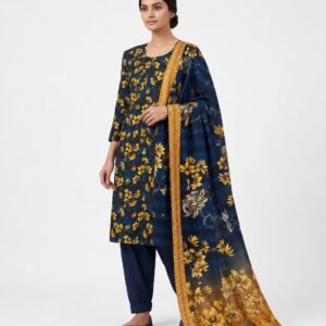 3pc Cotton Printed