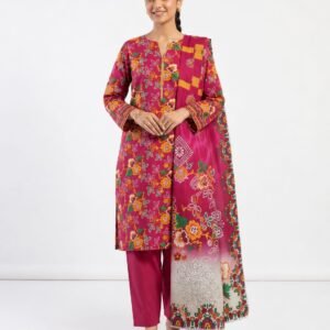 3pc Cotton Printed