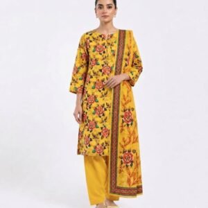 3pc Cotton Printed
