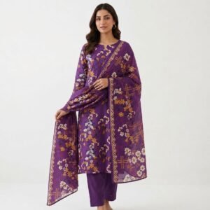 3pc Cotton Printed