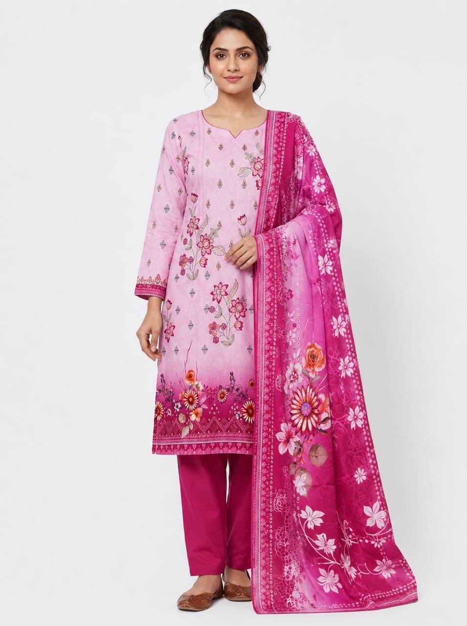 3pc Slub Lawn