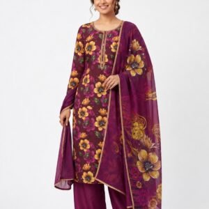3pc Print Linen